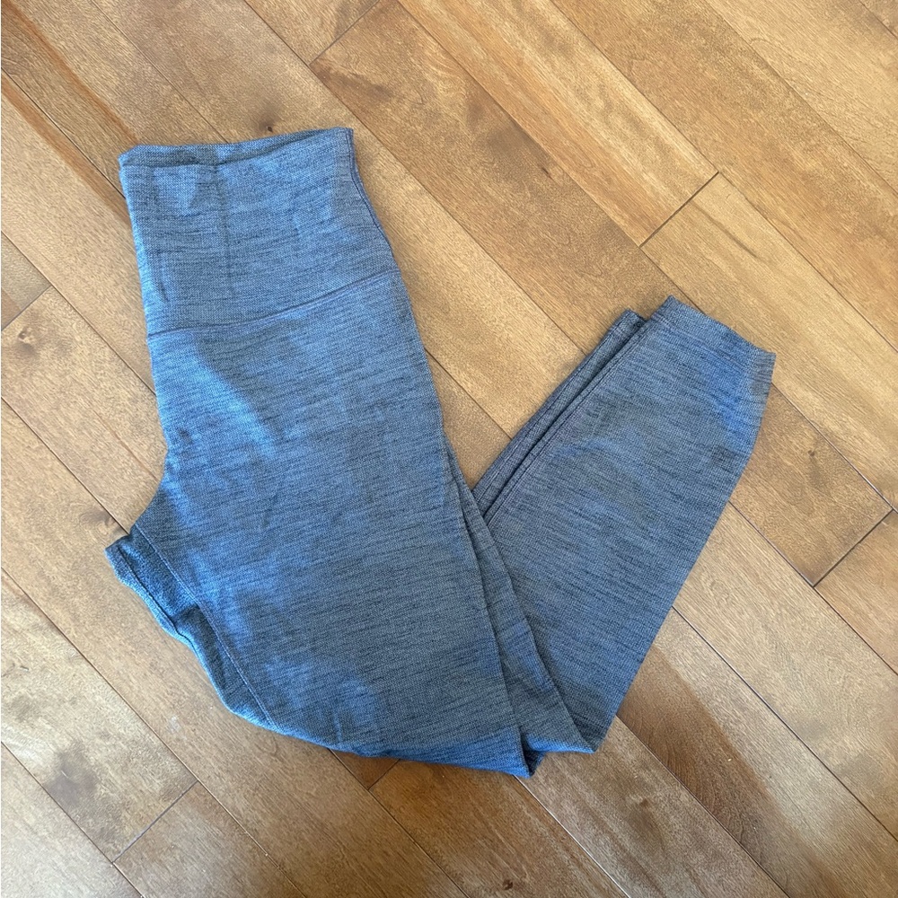 Lululemon Align High-Rise Gray Women's leggings — Stretch Knit size 8